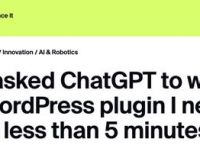 ChatGPT五分钟写完插件，功能完善，还可加需求改BUG