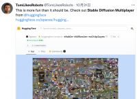 两千人用AI共创一幅画，StableDiffusion多人在线游戏火了