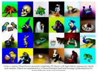 趣AI谷歌推新AI图像模型DreamFusion：可将文本转换成3D模型