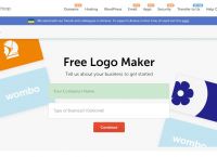 免费AI在线logo生成工具Namecheap提供120种样式选择