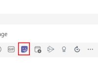 Microsoft Teams怎么制定个性化贴纸