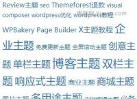 WordPress限制标签云数量