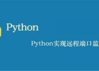 Python实现远程端口监控实例