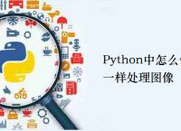 Python中怎么像PS一样处理图像