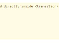 ＜router-view＞ can no longer be used directly inside ＜transition＞ or ＜keep-alive＞.