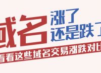 【域名涨跌】这个.io域名四个月涨幅70倍！