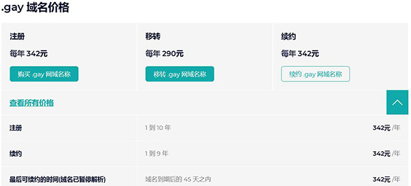 .GAY域名正式开放注册!