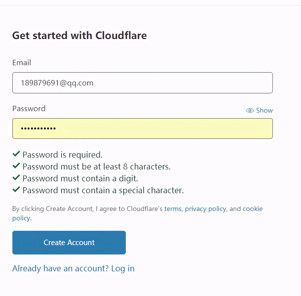 注册一个Cloudflare账户.jpg