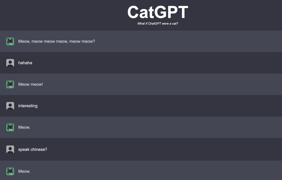 整这么一个摆烂版的 ChatGPT.png 整这么一个摆烂版的 ChatGPT.png