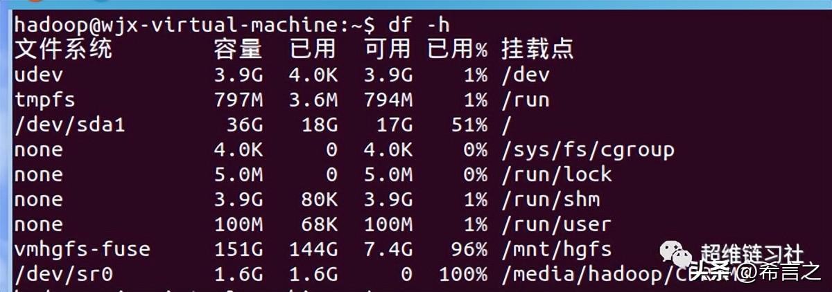 命令:df -h.jpg 命令:df -h.jpg