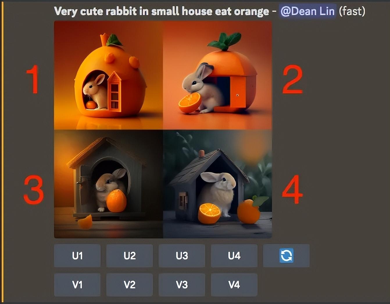Very cute rabbit in small house eat orange.jpg
