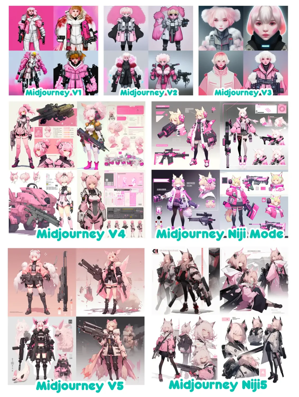 Niji Journey的前一个版本和当前版本的对比.png Niji Journey的前一个版本和当前版本的对比.png