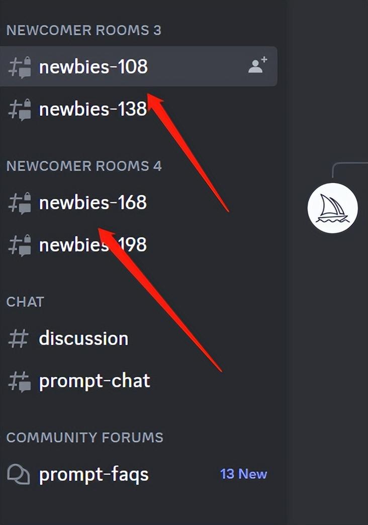 左边栏目随便选择一个Newbies房间.jpg