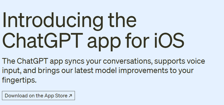 ChatGPT登陆苹果应用商店 安卓也快了