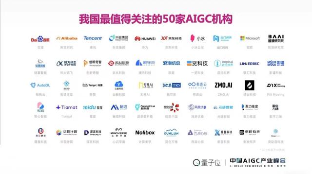 首份中国AIGC产业全景报告发布影谱科技入选“中国AIGC50”榜单