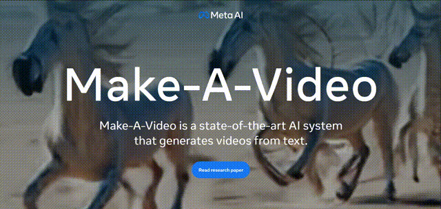 Meta旗下的Make-a-Video这个AIGC工具.gif