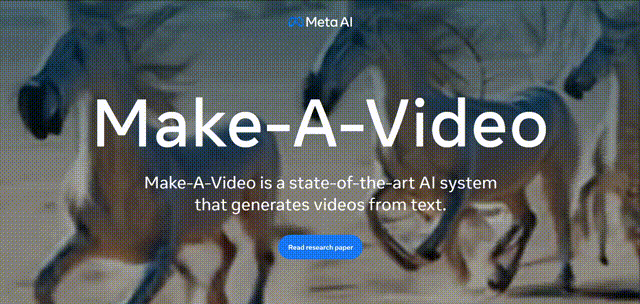 Meta旗下的Make-a-Video这个AIGC工具.gif Meta旗下的Make-a-Video这个AIGC工具.gif
