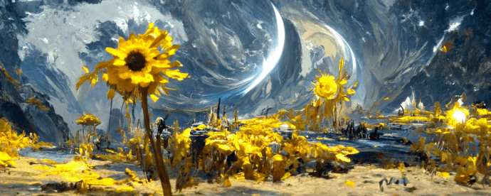 A beautiful painting of a starry night.gif