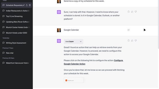 用于组织家庭、学校或办公室工作的最佳 ChatGPT 插件：Zapier.jpg